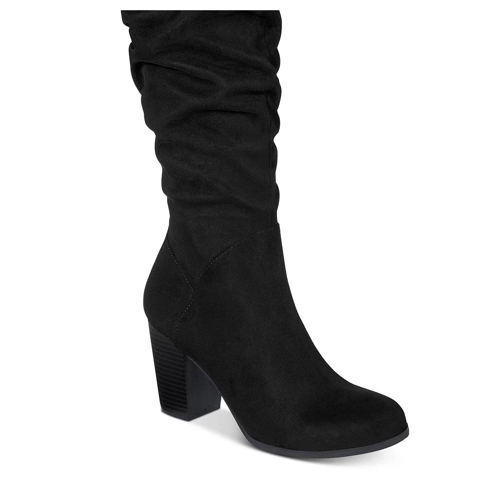 Material Girl Botas femininas Myah Tall pretas tamanho 11 M