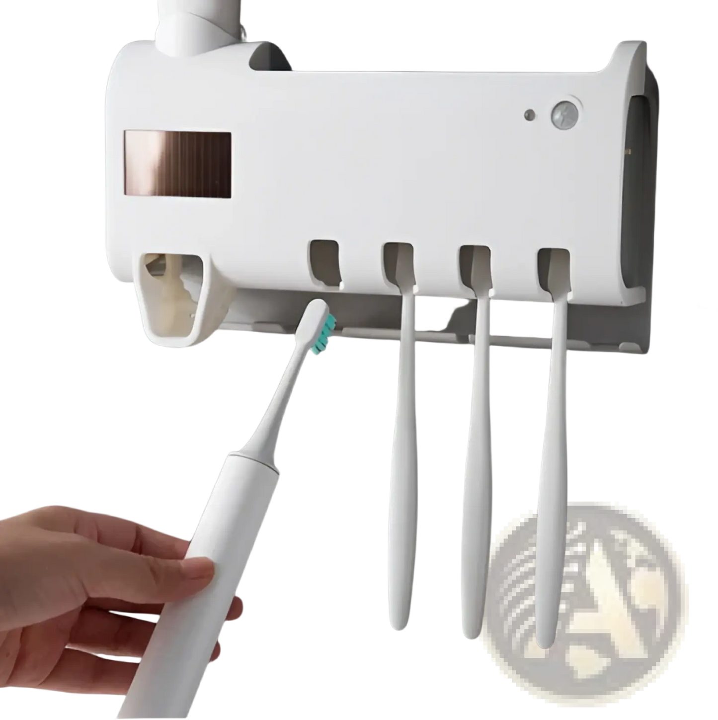 Uv Sterilizer Toothbrush Holder and Dispenser