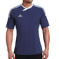 Camiseta Adidas Tiro 11 Infantil Azul Marinho/Branco Tamanho Juvenil
