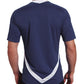 Camiseta Adidas Tiro 11 Infantil Azul Marinho/Branco Tamanho Juvenil