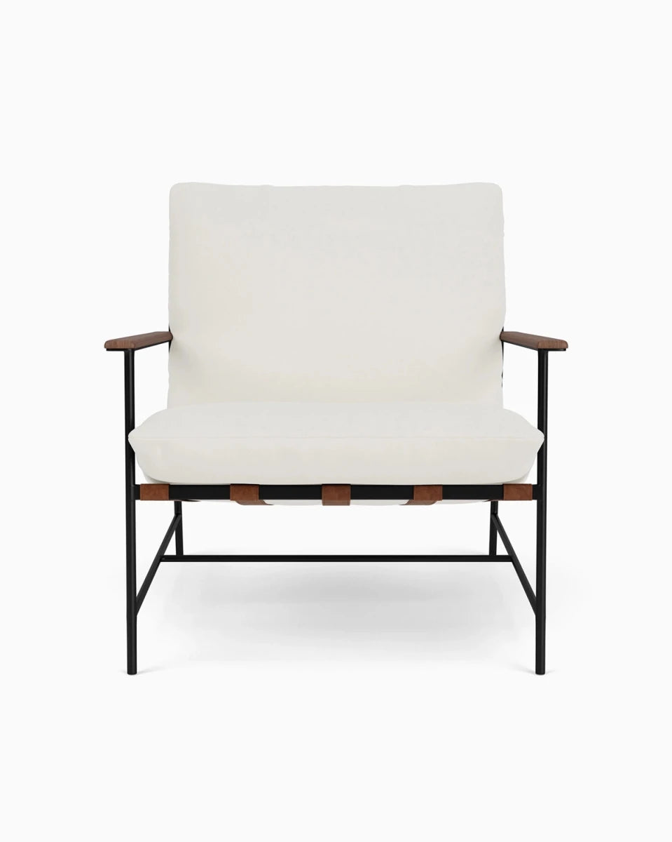 Vail Lounge Chair Cream Linen