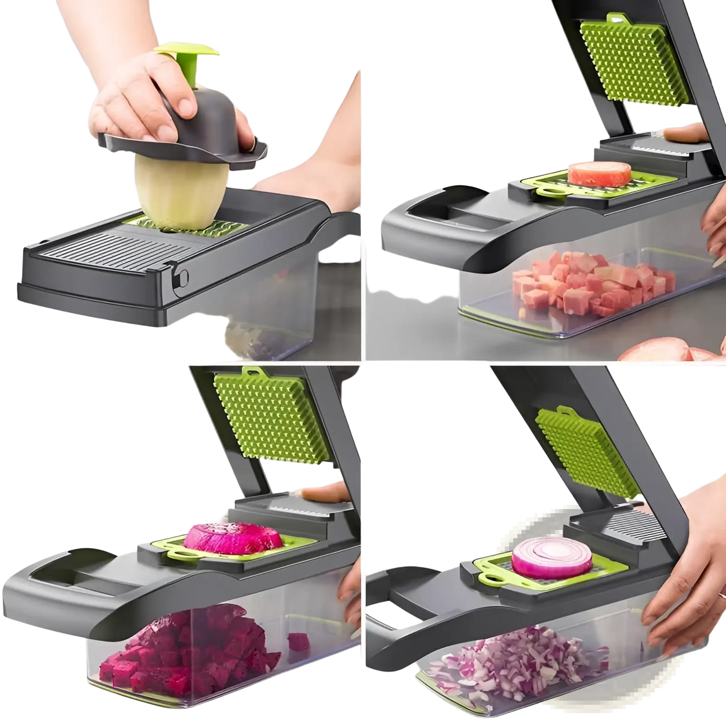 Vegetable Chopper 13 in 1 Mandoline Slicer with Blades
