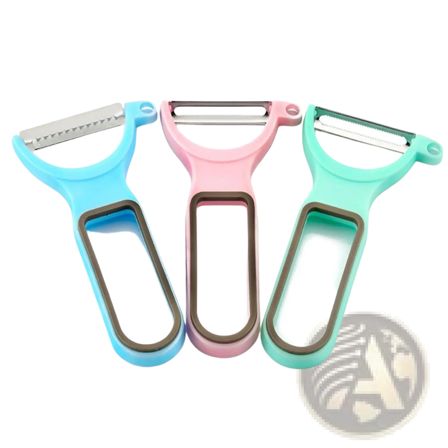 Vegetable Peeler Set Stainless Steel Swivel Blade 3 Pack
