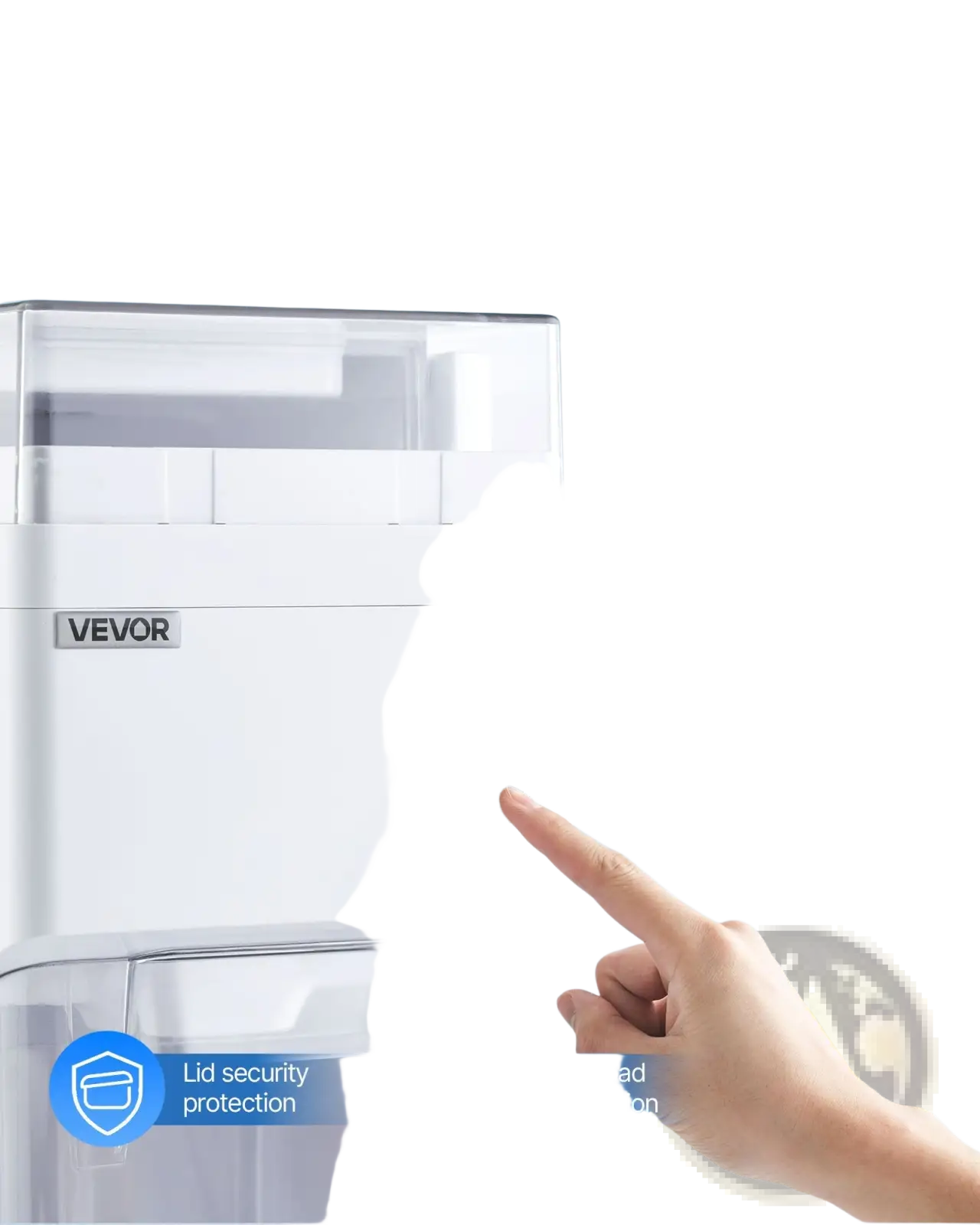 Vevor 300w Commercial Electric Ice Crusher and Shaver Machine