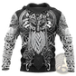 Viking Odin Graphic 3d Print Unisex Streetwear Hoodie