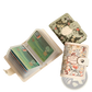 Vintage Floral Leather Card Holder Wallet