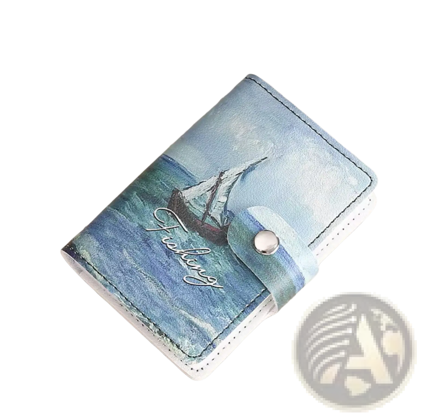 Vintage Floral Pu Leather Multi Slot Card Holder Wallet