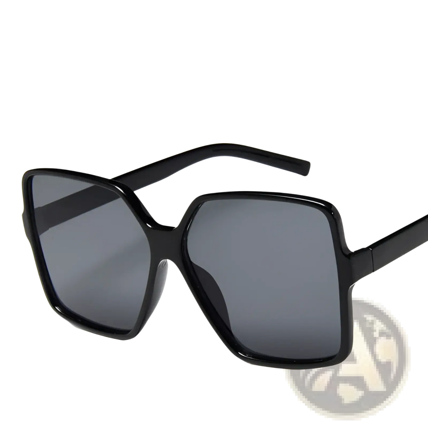 Vintage Geometric Oversized Uv400 Gradient Sunglasses