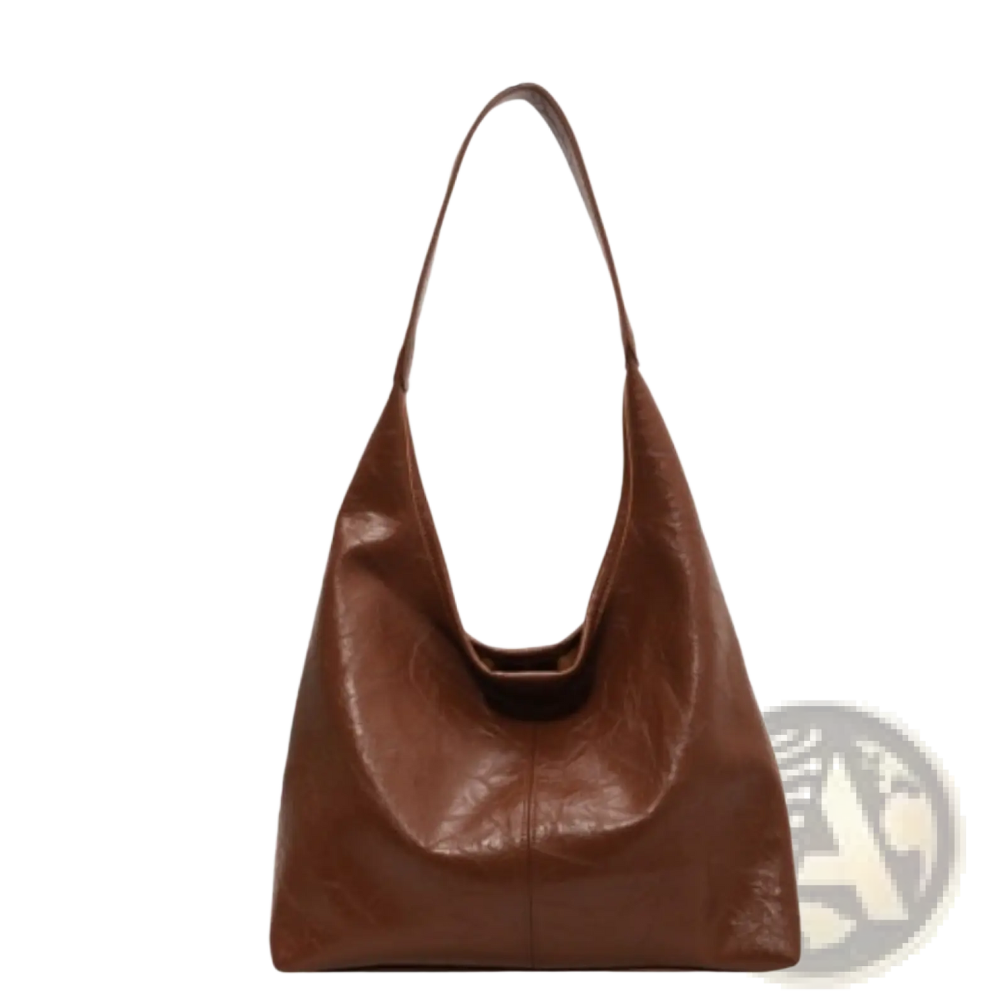Vintage Leather Tote Bag Large Capacity Shoulder Handbag