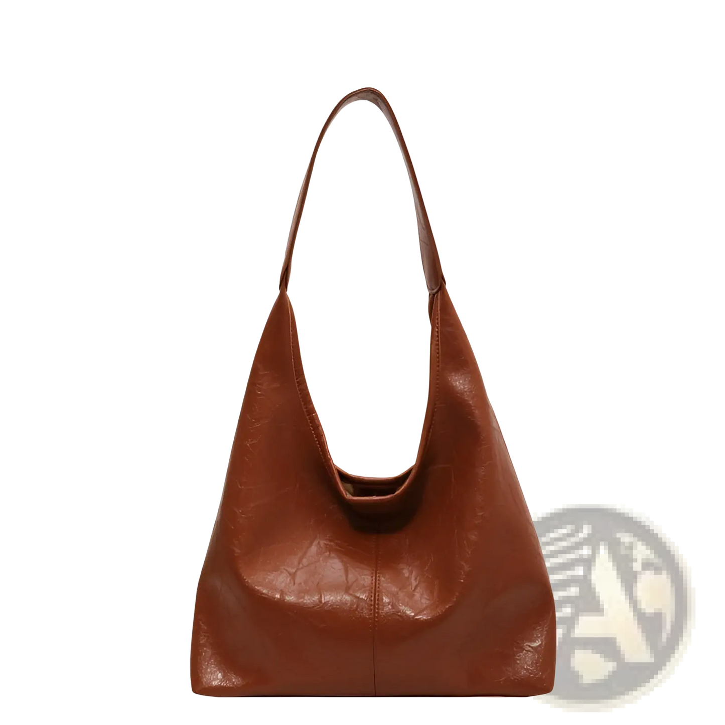 Vintage Leather Tote Bag Large Capacity Shoulder Handbag