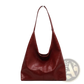 Vintage Leather Tote Bag Large Capacity Shoulder Handbag