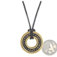 Vintage Nordic Rune Pendant Stainless Steel Viking Necklace