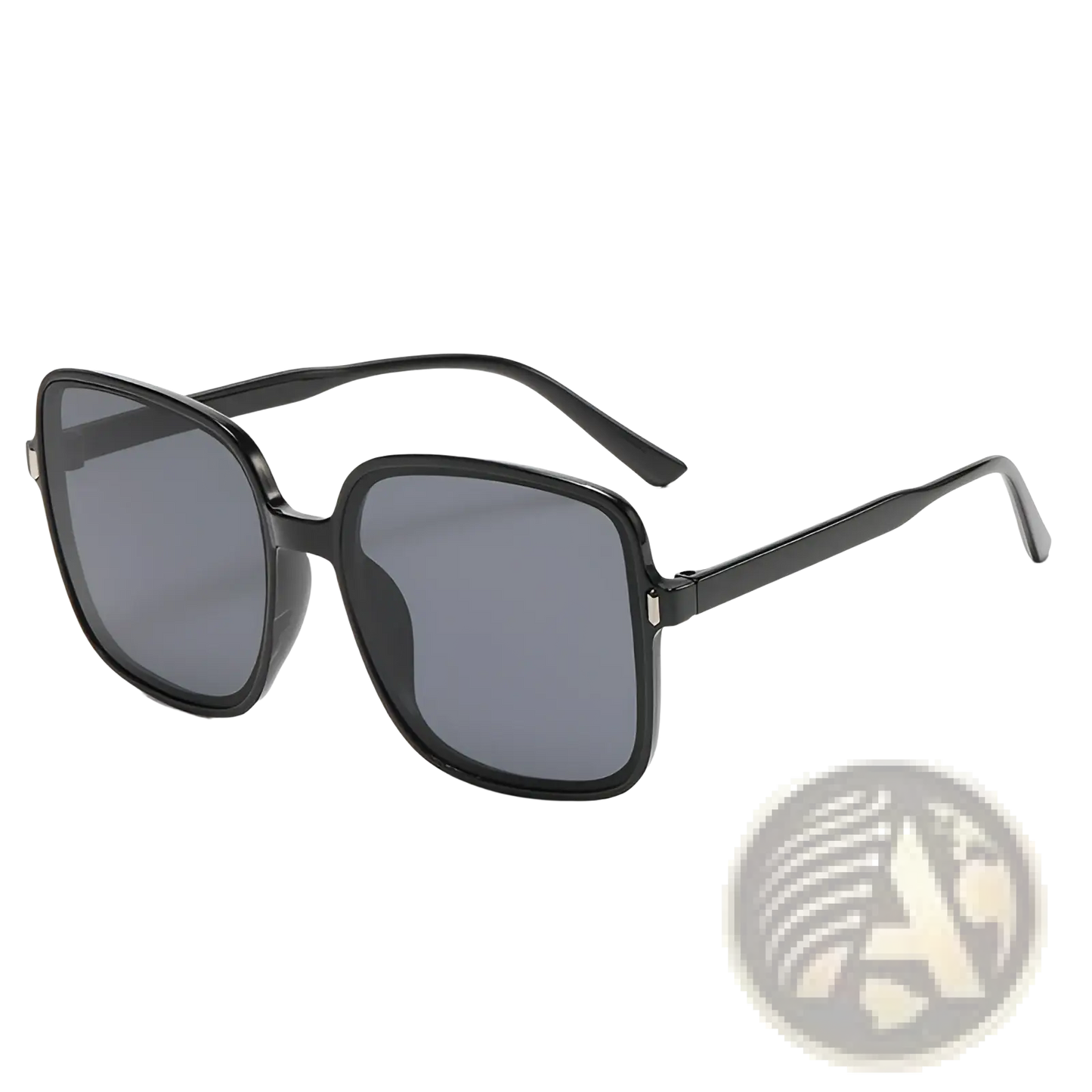Vintage Square Gradient Uv Protection Fashion Sunglasses