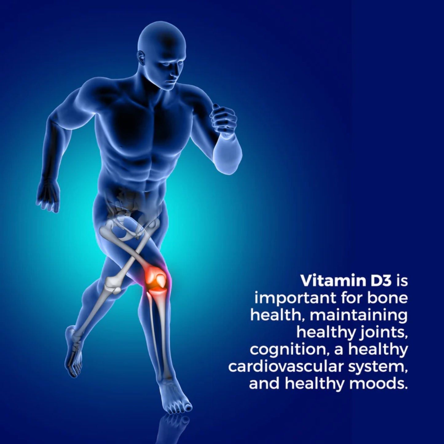 Vital Remedy MD Vitamina D3, 5000 UI Vegetariano - 90 cápsulas