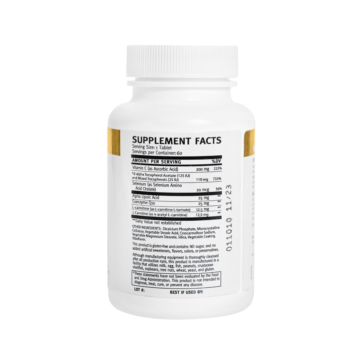 Fórmula antienvelhecimento VitalYouth da Vital Remedy MD - 60 comprimidos