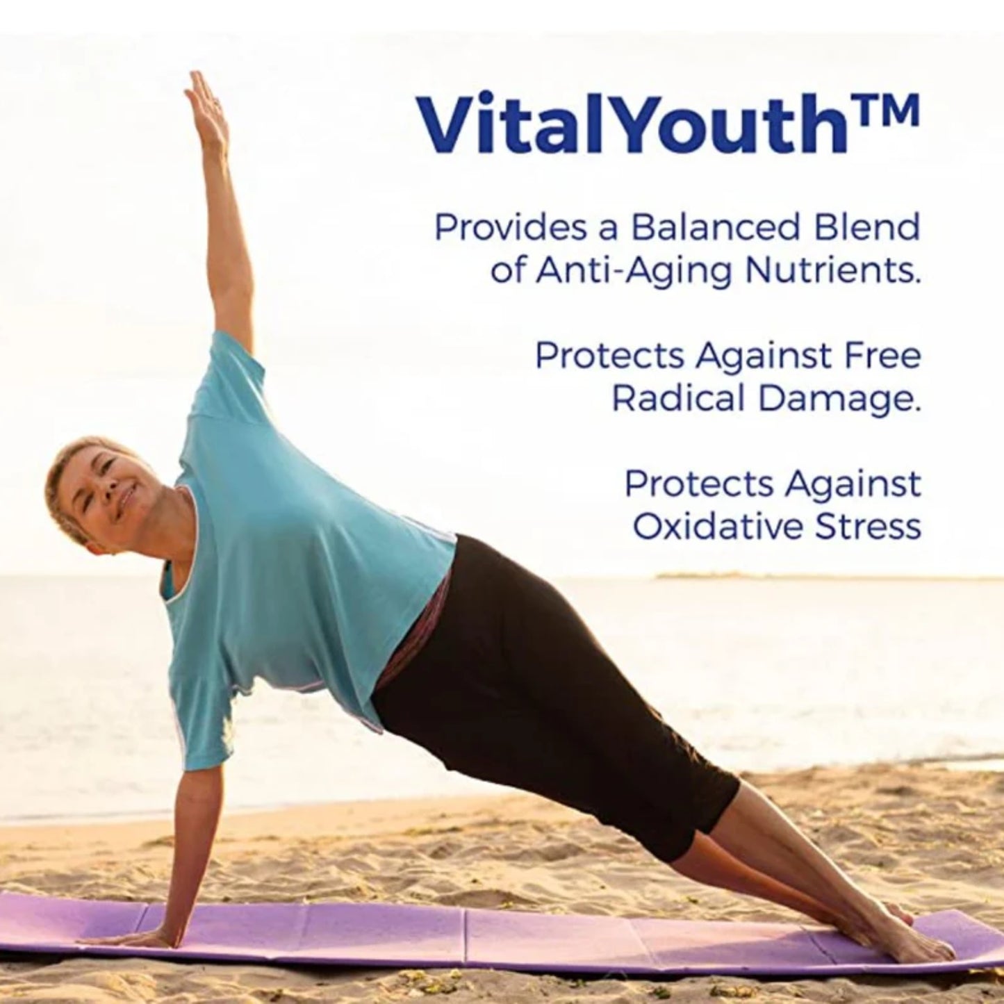Fórmula antienvelhecimento VitalYouth da Vital Remedy MD - 60 comprimidos