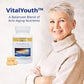 Fórmula antienvelhecimento VitalYouth da Vital Remedy MD - 60 comprimidos