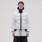 10K Nano Gloss Puffer Jacket Cropped - White