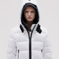 10K Nano Gloss Puffer Jacket Cropped - White