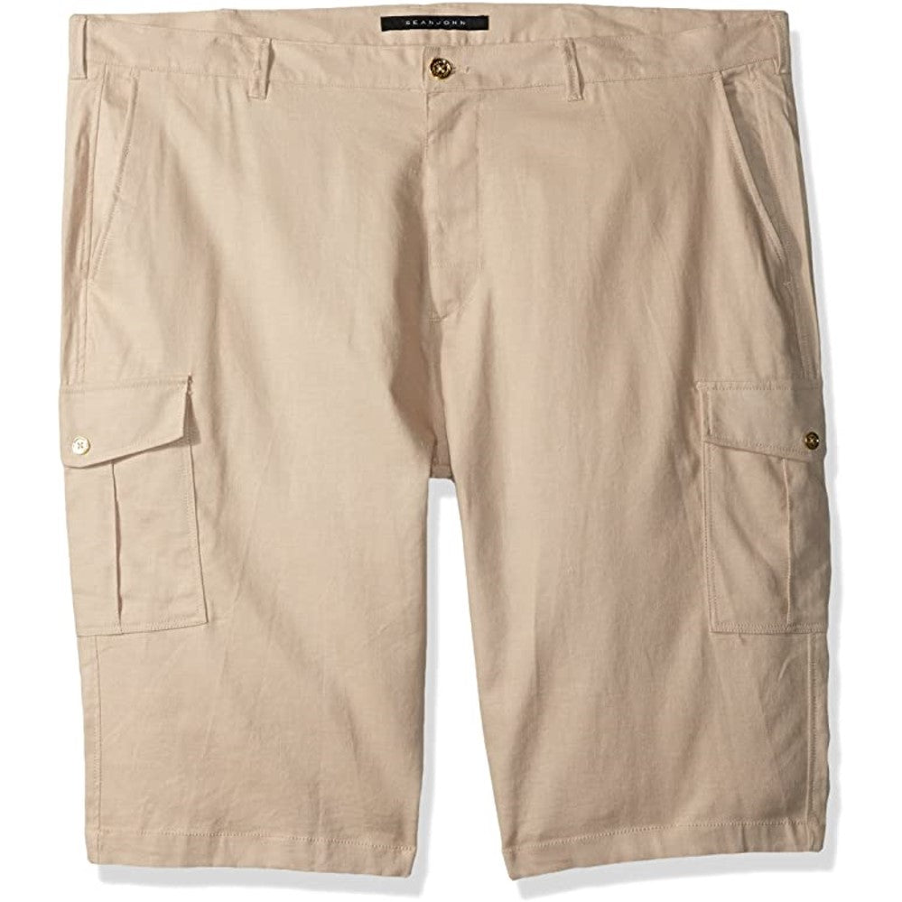 Shorts Sean John Masculino Grande e Alto Leve 12,5" Stretch Moonlight Tamanho 40T