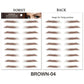 Natural Waterproof 4d Hair Like Eyebrow Tattoo Stickers