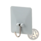 Waterproof Adhesive Wall Hooks with Metallic j Hook