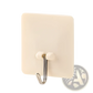 Waterproof Adhesive Wall Hooks with Metallic j Hook