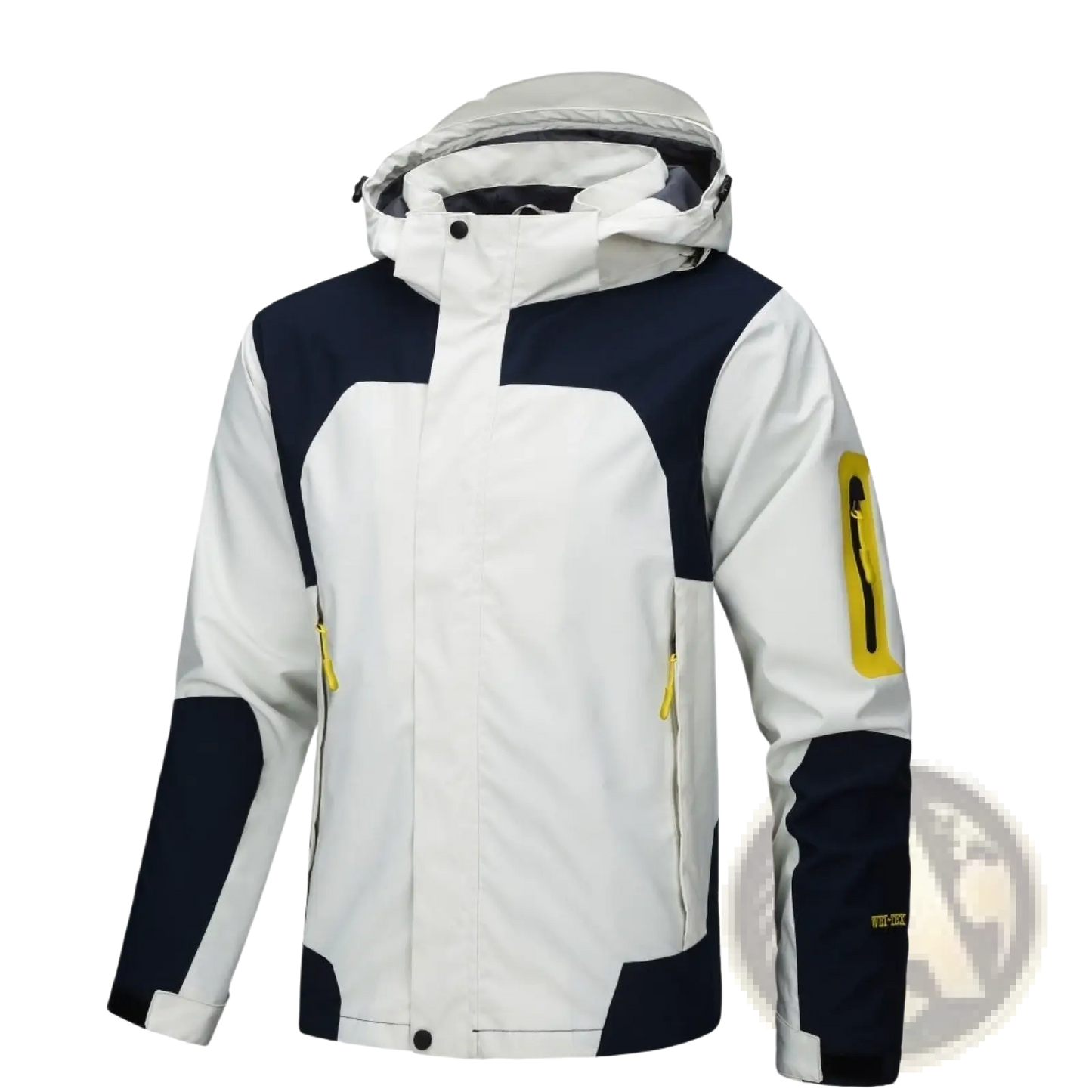 Waterproof Hooded Outdoor Shell Jacket for Men and Women