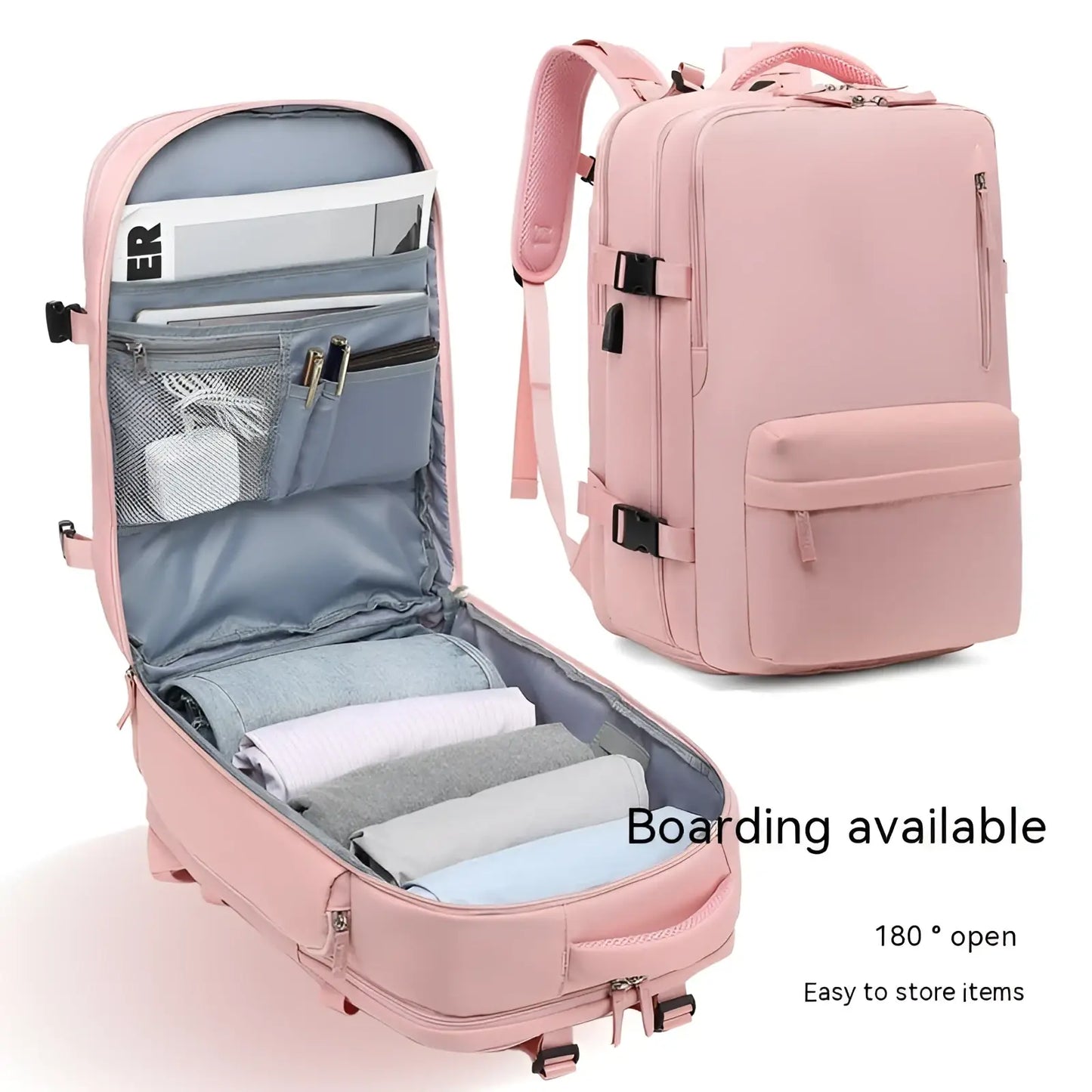 Waterproof Laptop Travel Backpack with Compartments