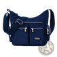 Waterproof Multi Pocket Nylon Crossbody Shoulder Bag