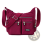 Waterproof Multi Pocket Nylon Crossbody Shoulder Bag
