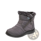 Waterproof Winter Snow Boots Quilted Plush Ankle Shoes