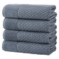 Cotton Diamond Waffle Weave Bath Towel Set - Grayson Collection