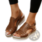 Wedge Sandals Women Peep Toe Espadrille Beach Shoes