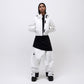 Cropped Down Jacket - White