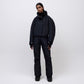 Cropped Cocoon Jacket - Black
