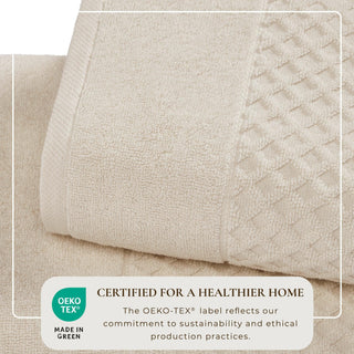 Cotton Diamond Waffle Weave Bath Towel Set - Grayson Collection