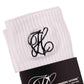 Common Hype Tonal Embroidered Sock White (3-Pack)