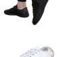 Wide Toe Leather Shoes Minimalist Non Slip Sneakers