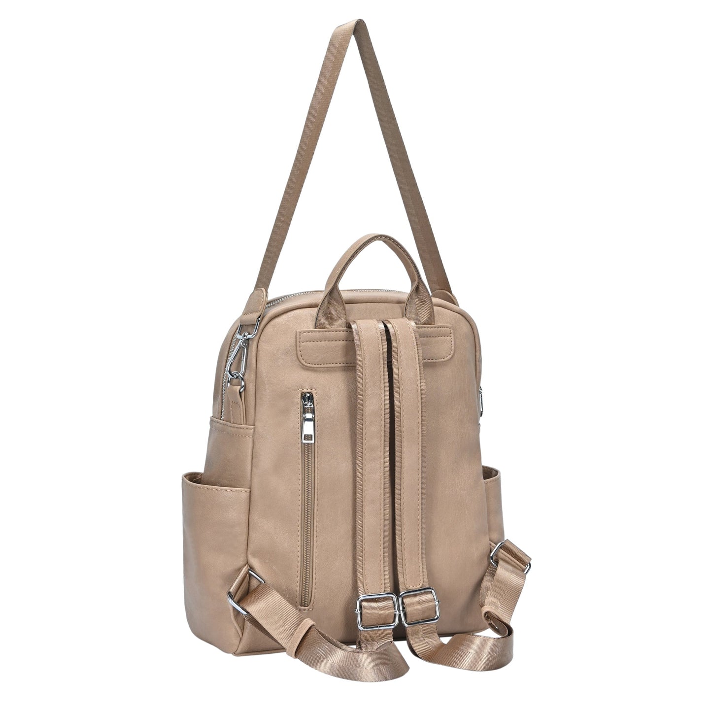 Willa Vegan Leather Utilitarian Backpack