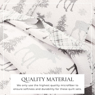 3-Piece Lodge Quilt - Wilderness Collection