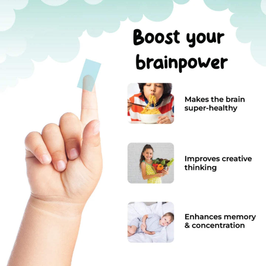 Soul Strips Kids Officer Whiz Kid Vegano Sem Açúcar Sabor Frutas Vermelhas 30 Tiras