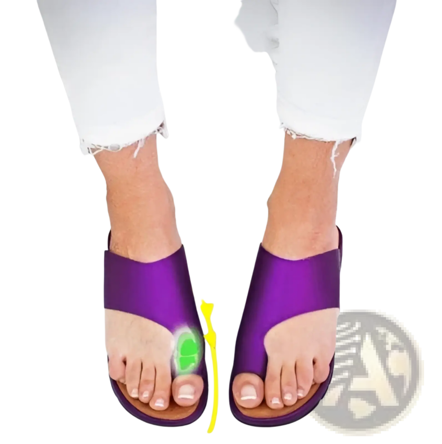 Women Flat Slide Sandals Open Toe Plus Size 43