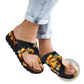 Women Flat Slide Sandals Open Toe Plus Size 43