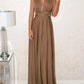Multiway Satin Halter Neck Maxi Party Dress