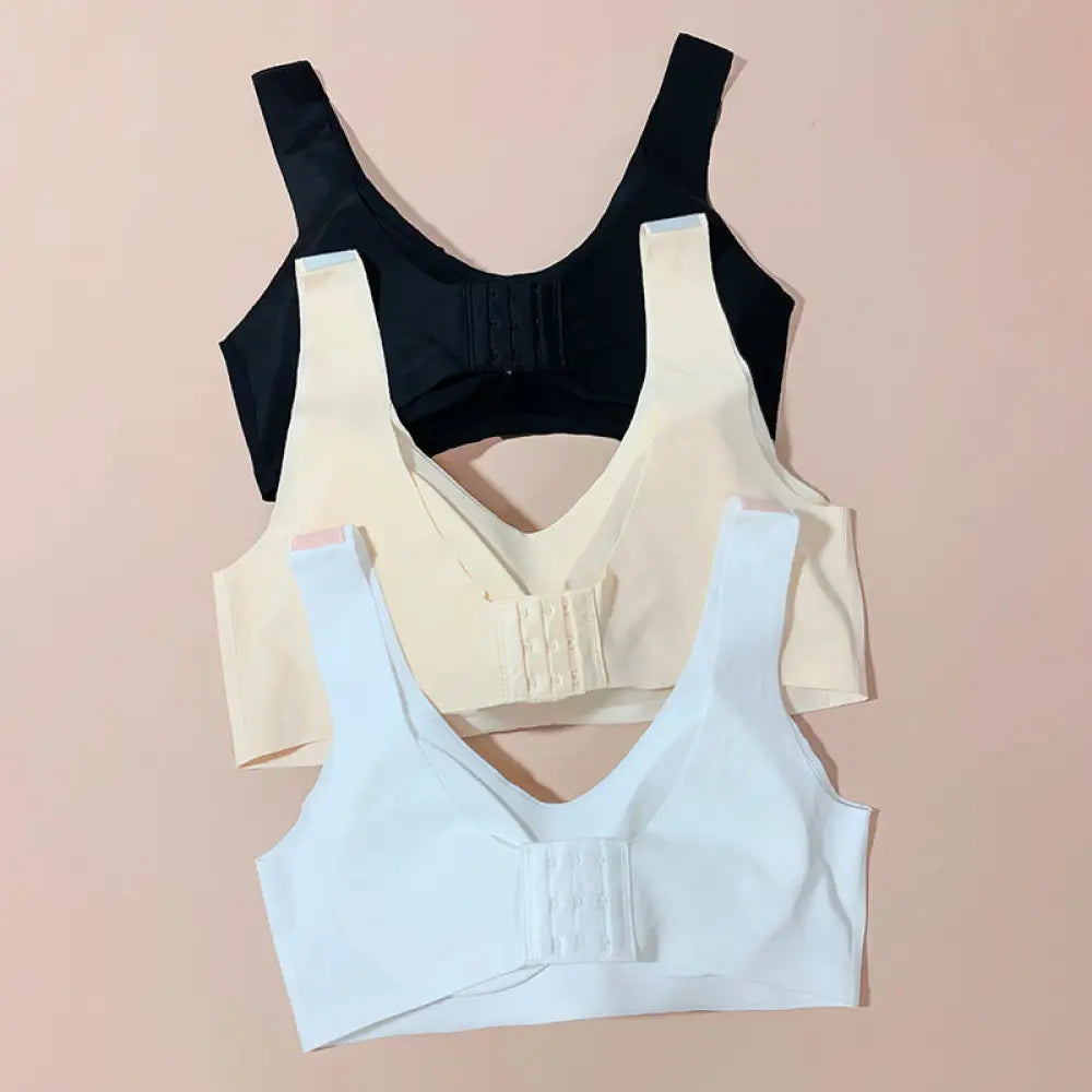 Seamless Love Sports Wide Strap Push Up Bra