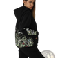 Women's Floral Embroidered Long Sleeve Hoodie