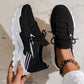 Women's Lightweight Breathable Mesh Lace Up Sports Shoes
