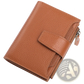 Women's Milled Cowhide Leather Short Wallet