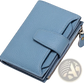Women's Milled Cowhide Leather Short Wallet